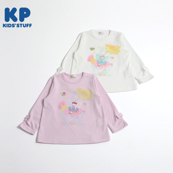 KP(ケーピー)【日本製】フェアリーmimiちゃんの長袖Tシャツ(80～90