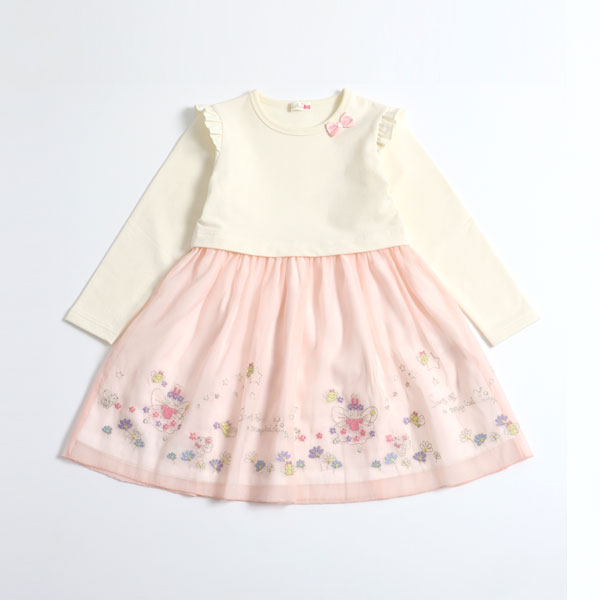 《SALE》KP(ケーピー)フェアリーmimiちゃんのドッキングワンピース(100～130)