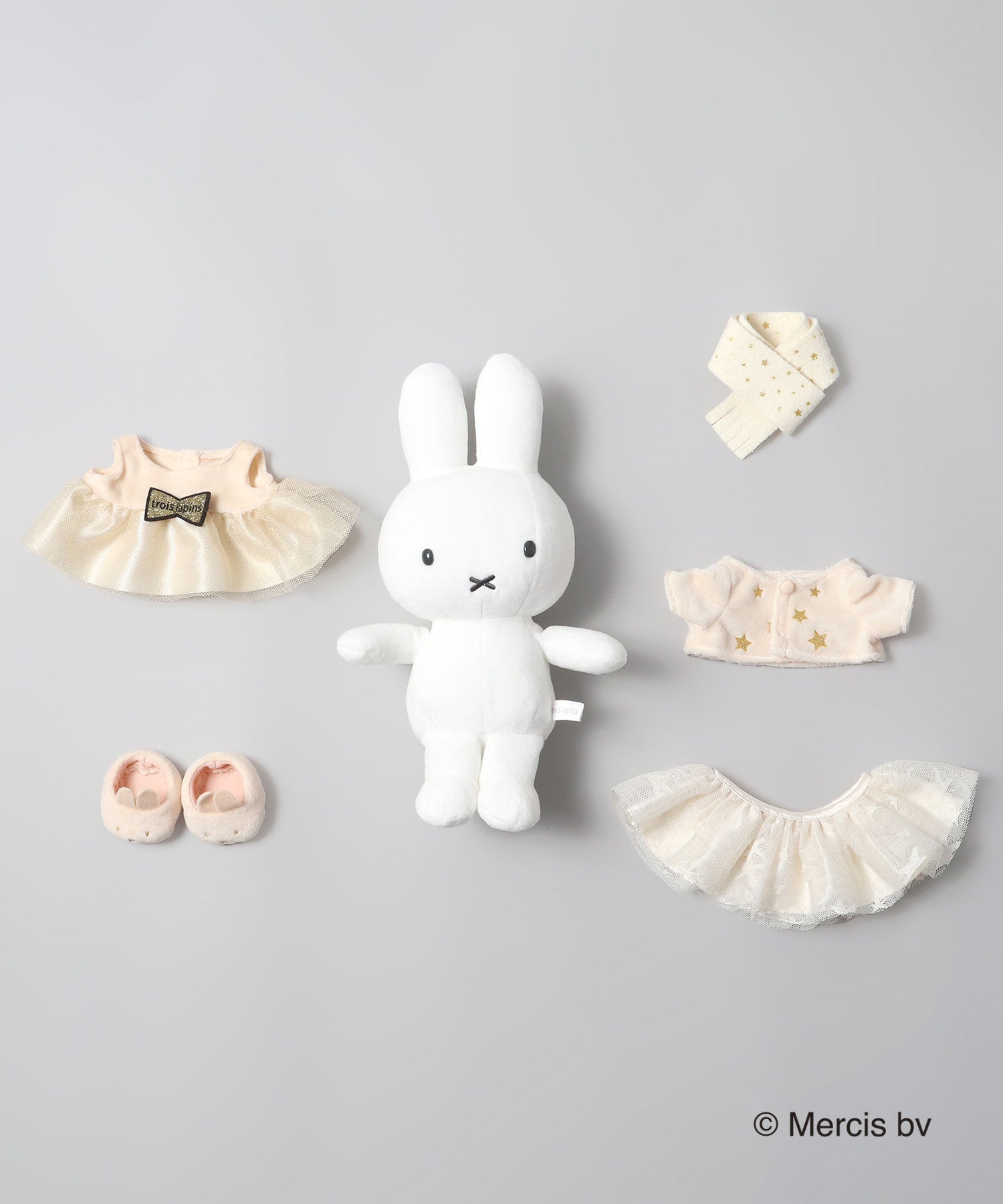 troislapins(トロワラパン)【数量限定】miffy ぬいぐるみ BOXセット